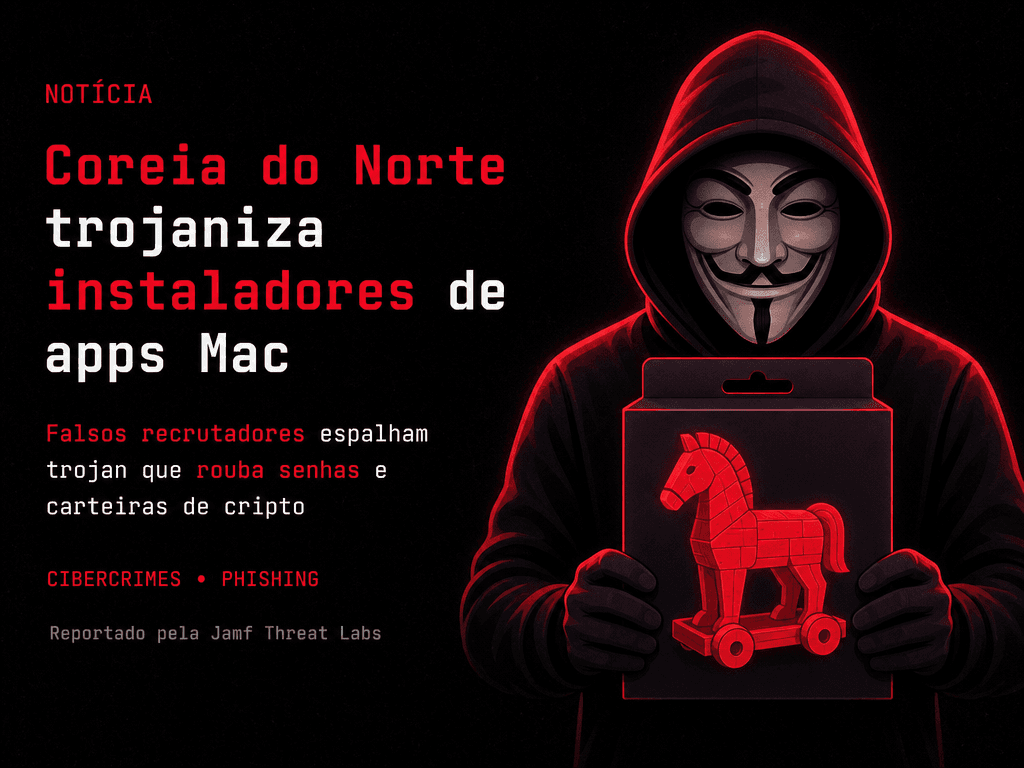 Coreia do Norte esconde trojan em instaladores falsos de apps Mac e atinge desenvolvedores disfarçada de recrutadora