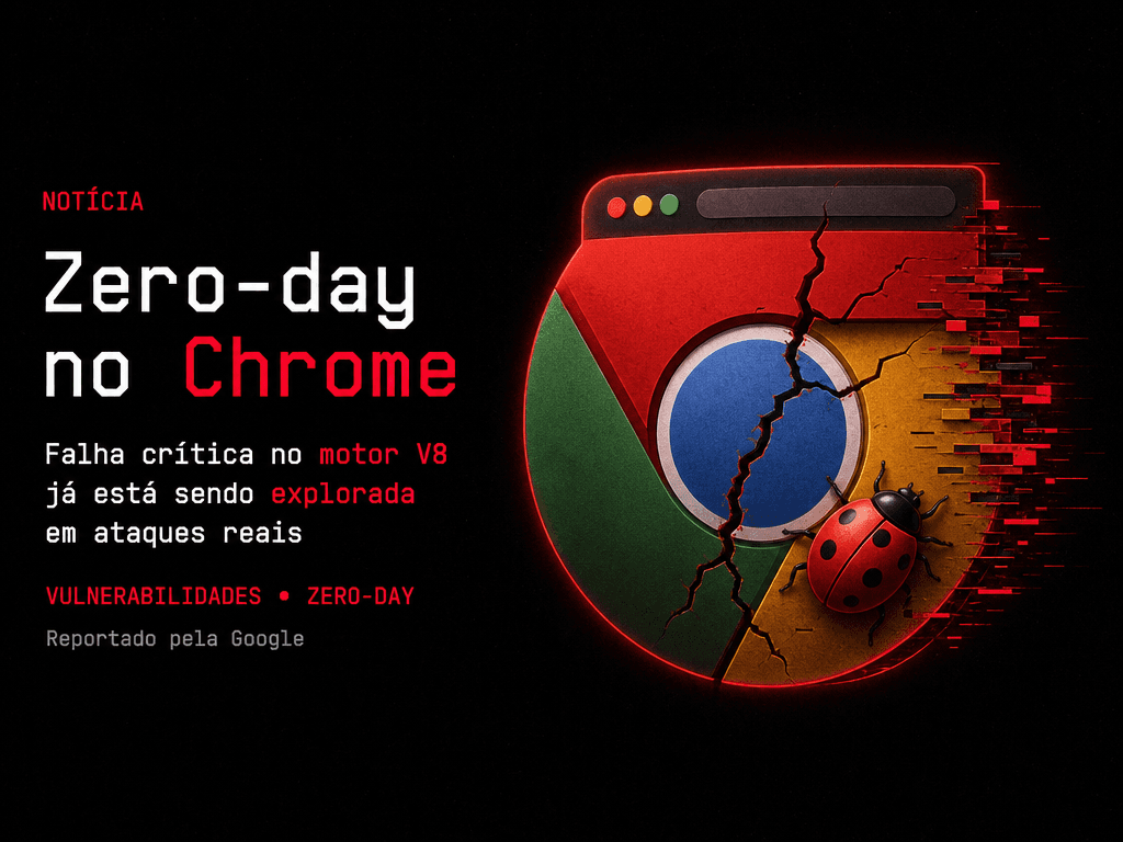 Zero-day do Chrome já está sendo explorado: Google libera patch de emergência e pede atualização imediata